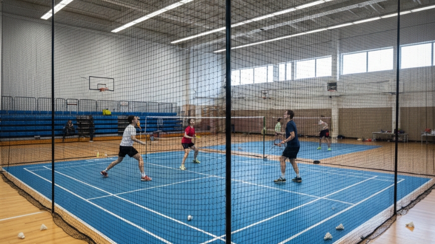 Multi-Sport Training Facility with Professional Nets