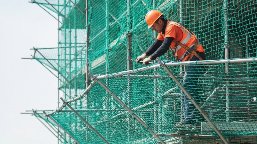 Different Types of Construction Safety Nets