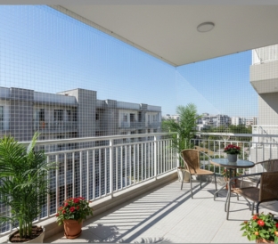 Balcony Safety Nets Installation