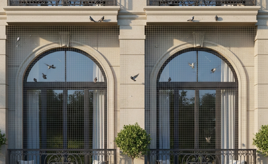 Bird Protection Net Installation in Vijayawada