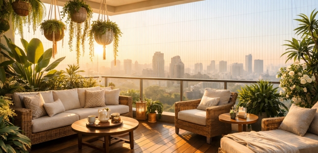 Pigeon Net Installation in Apartment Complex